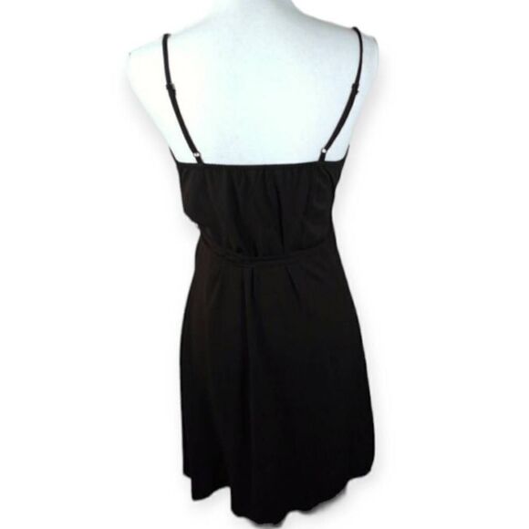 FOREVER 21 BLACK WRAP DRESS SZ.S EUC. - Picture 5 of 6